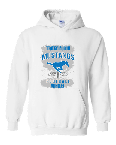 John Jay Mustangs Football #6 Men's Hoodie