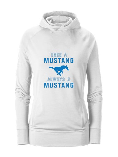 John Jay Mustangs Once A Women's Hoodie