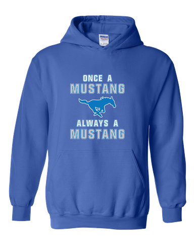 John Jay Mustangs Once A Men's Hoodie