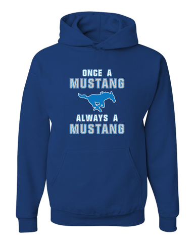 John Jay Mustangs Once A Men's Premium Hoodie