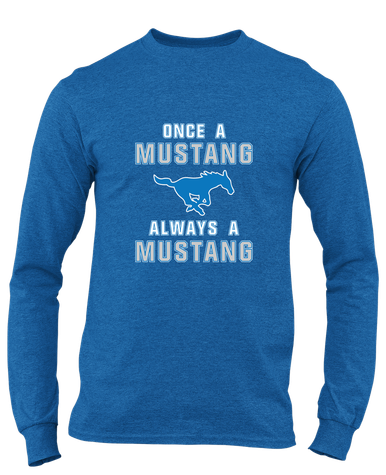John Jay Mustangs Once A Men's Premium LS T-Shirt