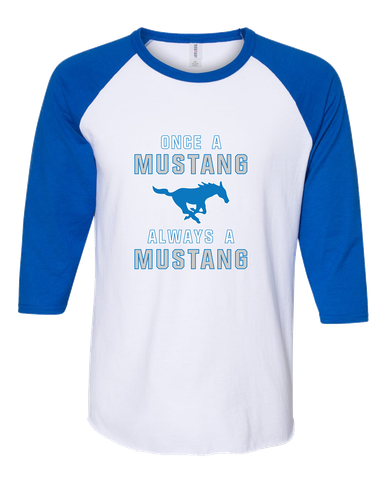John Jay Mustangs Once A Men's Baseball T-Shirt
