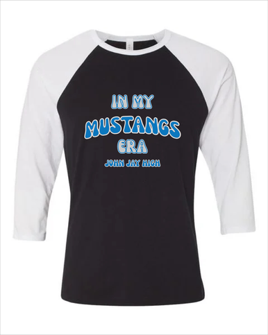 John Jay Mustangs Era #2 Women's Baseball T-Shirt