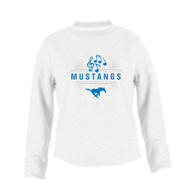 John Jay Mustangs Band # 3 Women's Sweatshirt