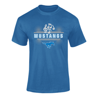 John Jay Mustangs Band # 3 Men's SS T-Shirt