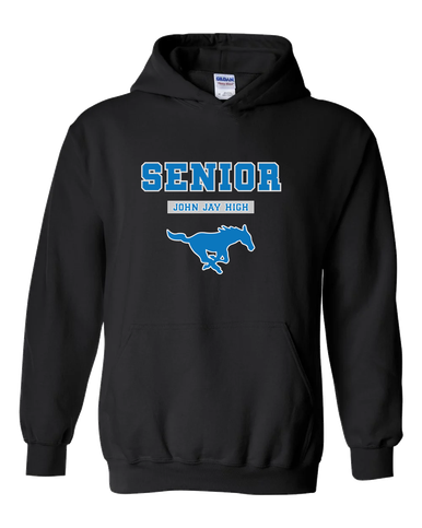 John Jay Mustangs Senior #2 Men's Hoodie