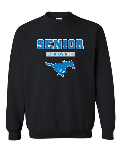 John Jay Mustangs Senior #2 Men's Sweatshirt