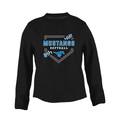 John Jay Mustangs Softball #2 Women's Sweatshirt
