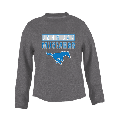 John Jay Mustangs Mascot #9 Women's Sweatshirt