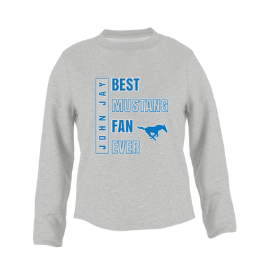 John Jay Mustangs Best Mustang Fan Women's Sweatshirt