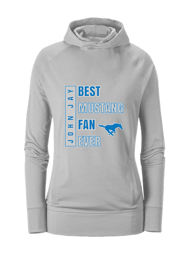 John Jay Mustangs Best Mustang Fan Women's Hoodie
