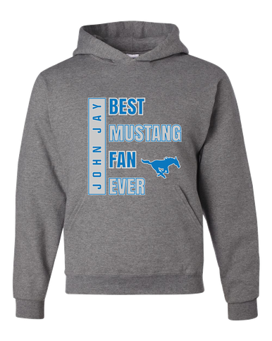 John Jay Mustangs Best Mustang Fan Men's Premium Hoodie
