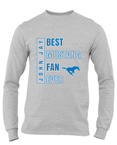 John Jay Mustangs Best Mustang Fan Men's Premium LS T-Shirt