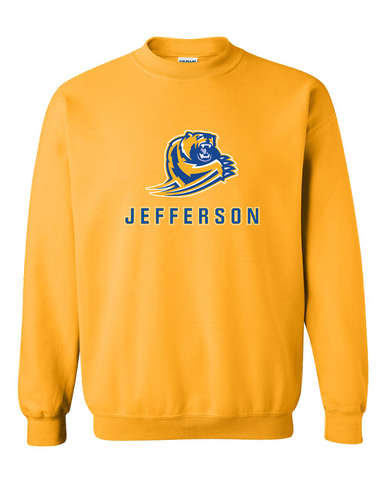 Jefferson Grizzlies Mascot #2 Men's Sweatshirt