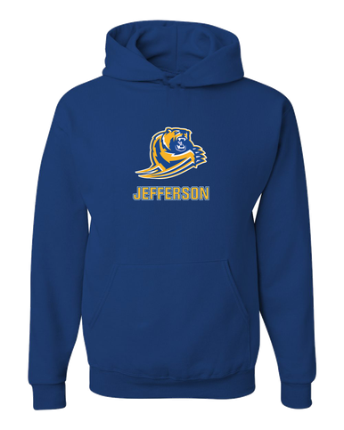 Jefferson Grizzlies Mascot #2 Men's Premium Hoodie