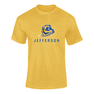 Jefferson Grizzlies Mascot #2 Men's SS T-Shirt