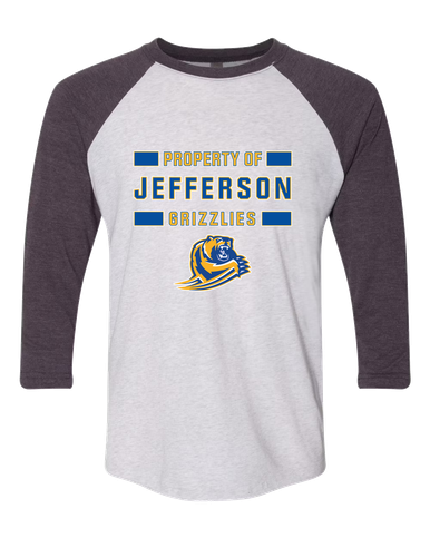 Jefferson Grizzlies Property Of Men's Baseball T-Shirt
