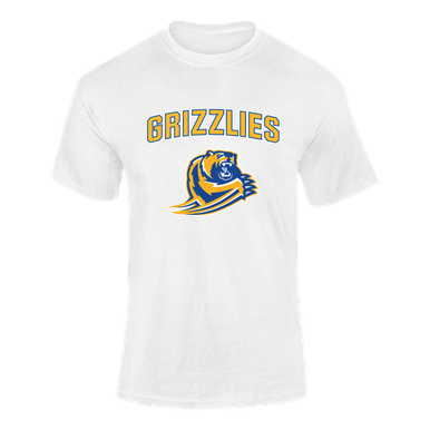Jefferson Grizzlies Mascot #6 Men's SS T-Shirt