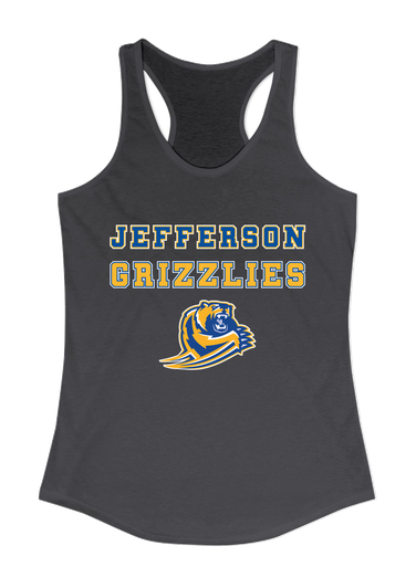 Jefferson Grizzlies Spirit Women's Tank Top