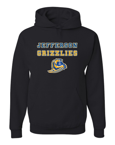 Jefferson Grizzlies Spirit Men's Premium Hoodie