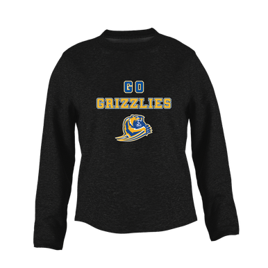Jefferson Grizzlies Go Team Women's Sweatshirt