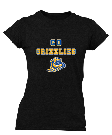 Jefferson Grizzlies Go Team Women's SS T-Shirt