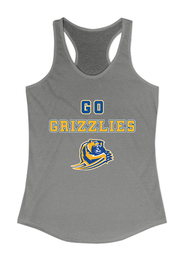 Jefferson Grizzlies Go Team Women's Tank Top
