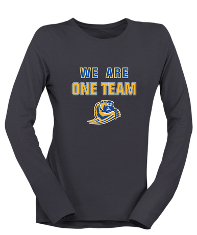 Jefferson Grizzlies We Are One Team Women's LS T-Shirt