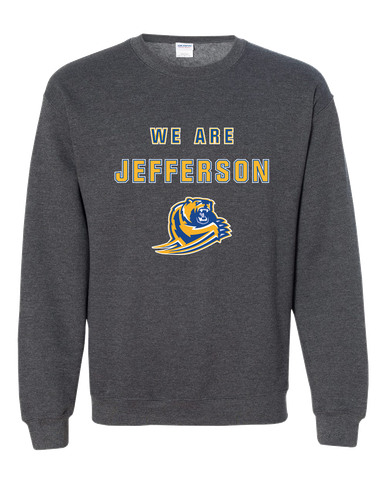 Jefferson Grizzlies We Are Men's Sweatshirt