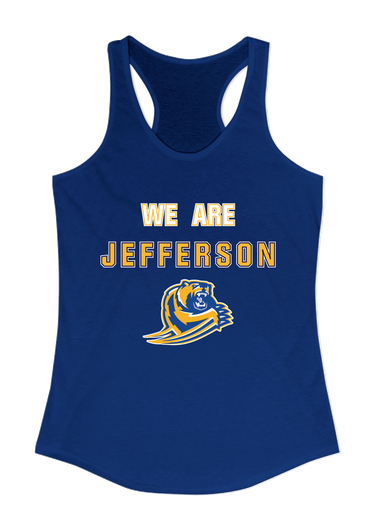 Jefferson Grizzlies We Are Women's Tank Top