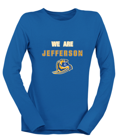 Jefferson Grizzlies We Are Women's Premium LS T-Shirt