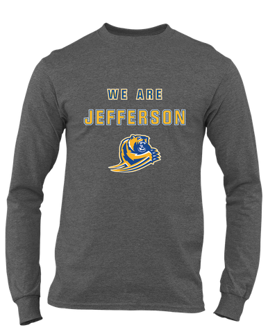 Jefferson Grizzlies We Are Men's LS T-Shirt