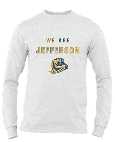 Jefferson Grizzlies We Are Men's Premium LS T-Shirt
