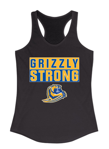 Jefferson Grizzlies Strong #1 Women's Tank Top