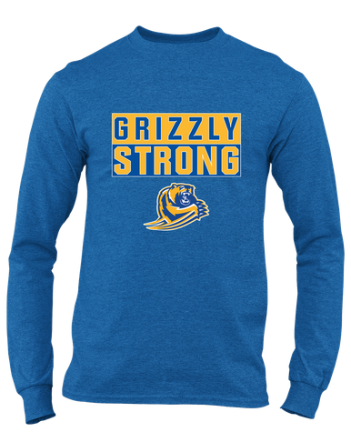 Jefferson Grizzlies Strong #1 Men's Premium LS T-Shirt