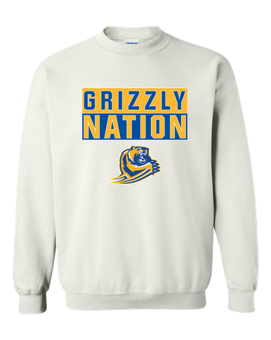 Jefferson Grizzlies Nation #1 Men's Sweatshirt