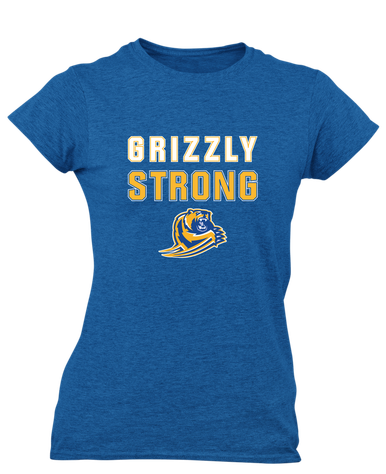 Jefferson Grizzlies Strong #2 Women's Premium SS T-Shirt