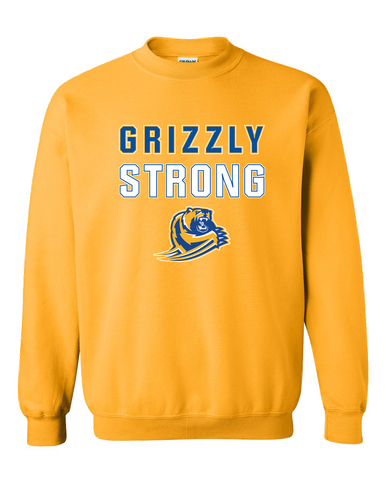 Jefferson Grizzlies Strong #2 Men's Sweatshirt