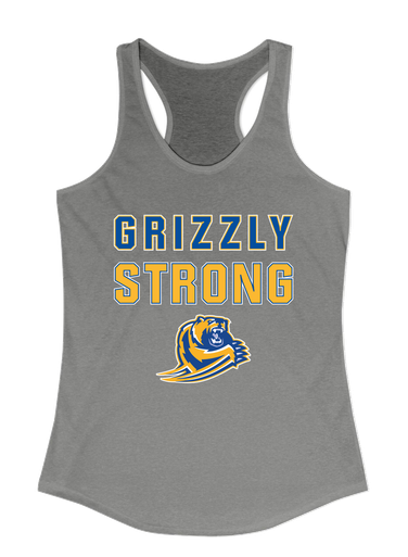 Jefferson Grizzlies Strong #2 Women's Tank Top