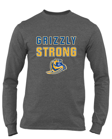 Jefferson Grizzlies Strong #2 Men's Premium LS T-Shirt