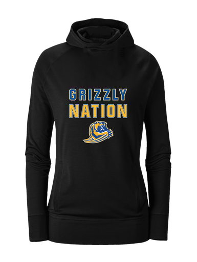 Jefferson Grizzlies Nation #2 Women's Hoodie