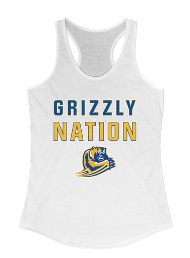 Jefferson Grizzlies Nation #2 Women's Tank Top