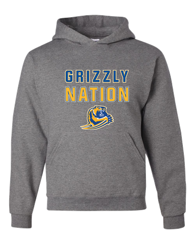 Jefferson Grizzlies Nation #2 Men's Premium Hoodie