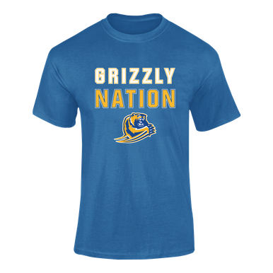 Jefferson Grizzlies Nation #2 Men's SS T-Shirt