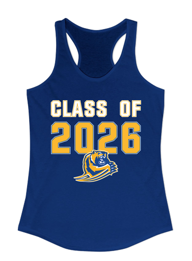 Jefferson Grizzlies Class of 2026 Women's Tank Top