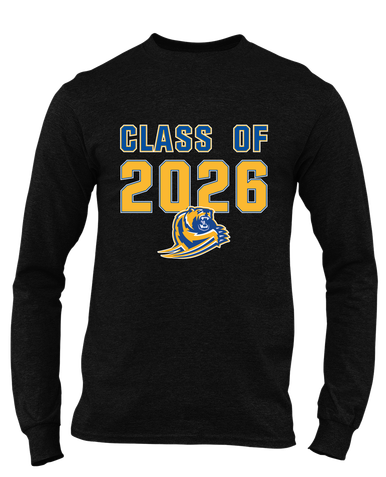 Jefferson Grizzlies Class of 2026 Men's LS T-Shirt