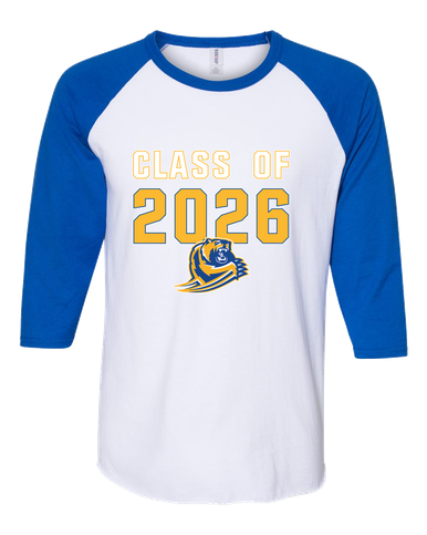 Jefferson Grizzlies Class of 2026 Women's Baseball T-Shirt