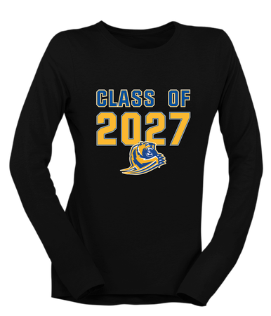Jefferson Grizzlies Class of 2027 Women's Premium LS T-Shirt