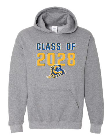 Jefferson Grizzlies Class of 2028 Men's Hoodie