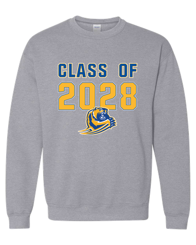 Jefferson Grizzlies Class of 2028 Men's Sweatshirt